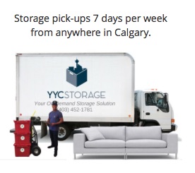 Storage Units at YYC Storage - Pick-up & Drop-off at your door!
